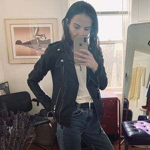 acne studios early 90’s prototype biker jacket